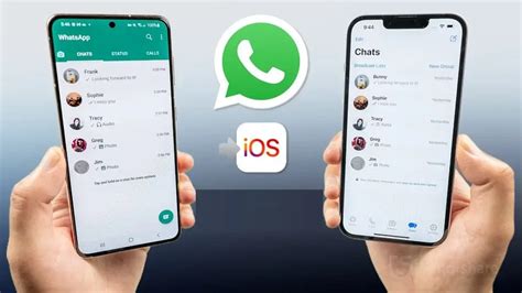 how to transfer whatsapp messages from android to iphone without pc