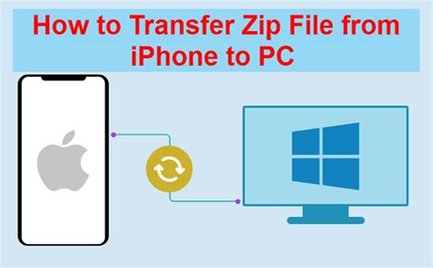 how to transfer zip files from iphone to pc without wifi