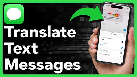 how to translate a text message to spanish