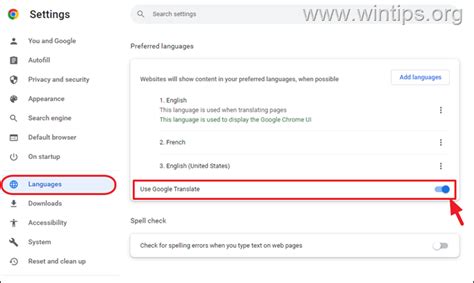how to translate language in google chrome
