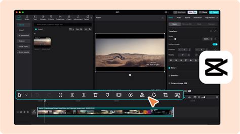 how to trim a video using capcut