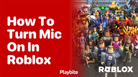 how to turn mic on roblox on macbook