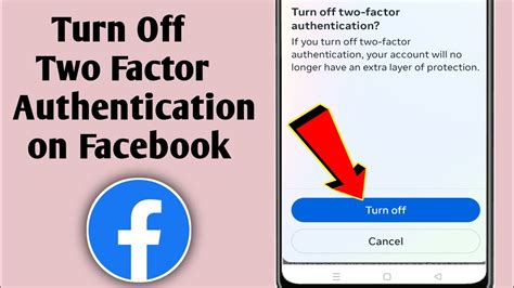 how to turn off 2 factor authentication facebook on iphone