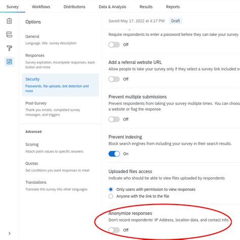 how to turn off a survey in qualtrics