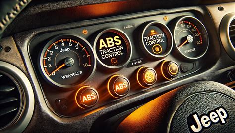 how to turn off abs and traction control light on jeep wrangler