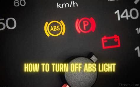 how to turn off abs light