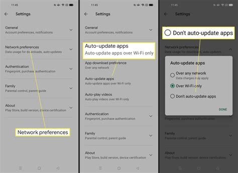 how to turn off automatic app update on android