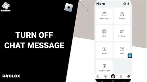 how to turn off chat on roblox phone
