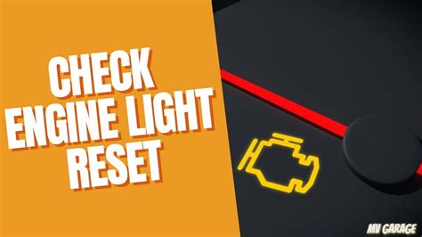 how to turn off check engine light