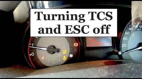 how to turn off electronic stability control