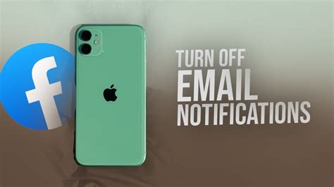 how to turn off facebook email notifications on gmail