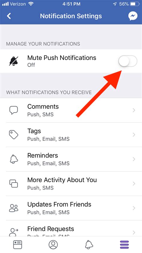 how to turn off facebook notifications in my email