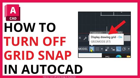 how to turn off grid in autocad