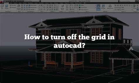 how to turn off grid in autocad mac
