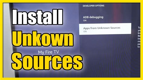 how to turn off install unknown apps on firestick lite