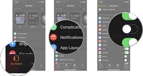 how to turn off messenger notification in apple watch