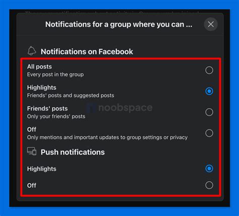 how to turn off posts in facebook group