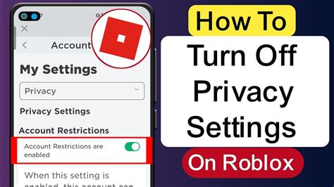 how to turn off privacy setting on roblox