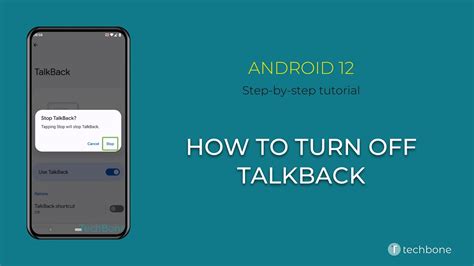 how to turn off talkback on android