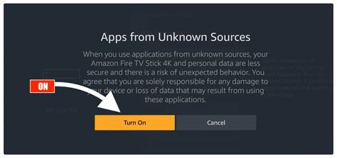 how to turn on apps from unknown sources on firestick 4k max 2024