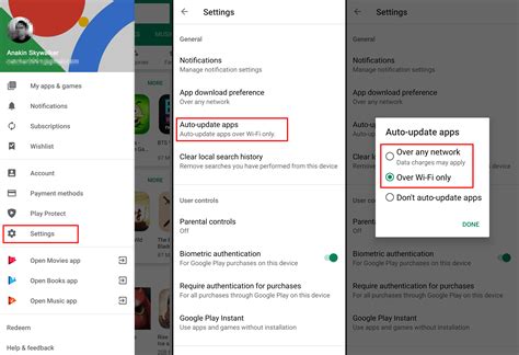 how to turn on auto update apps on android