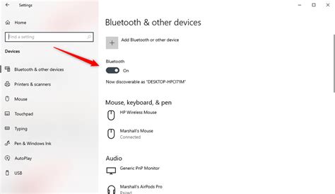 how to turn on bluetooth in pc windows 10