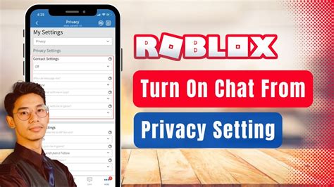 how to turn on chat notifications on roblox mobile 2024