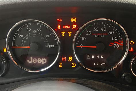 how to turn on dashboard lights in jeep wrangler