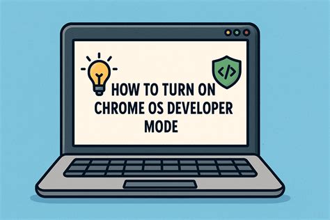 how to turn on developer mode on chromebook os