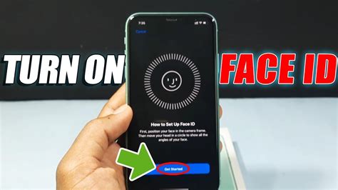 how to turn on face id for passwords on iphone
