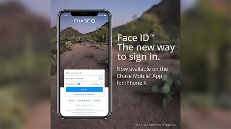 how to turn on facial recognition on chase app