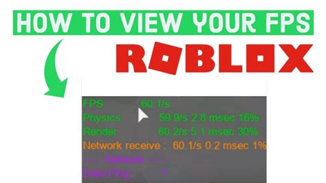 how to turn on fps on roblox