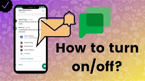 how to turn on google chat notifications