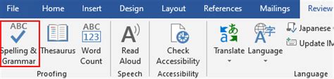 how to turn on grammar check in word mac