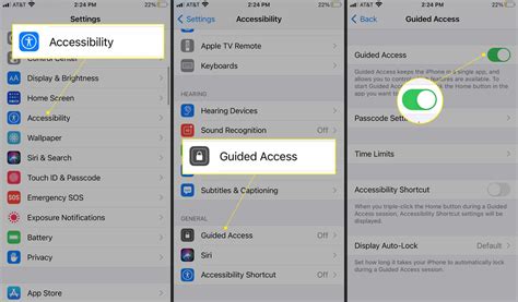 how to turn on guided access