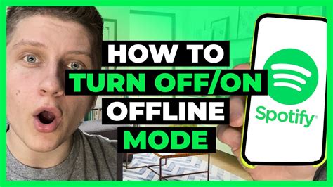 how to turn on offline mode spotify ios