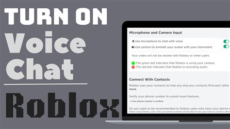 how to turn on roblox vc on pc