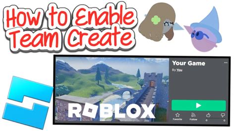 how to turn on team create in roblox studio