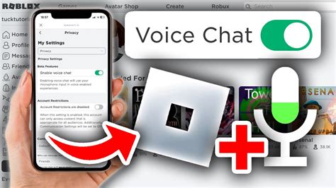 how to turn on voice chat in roblox mobile iphone