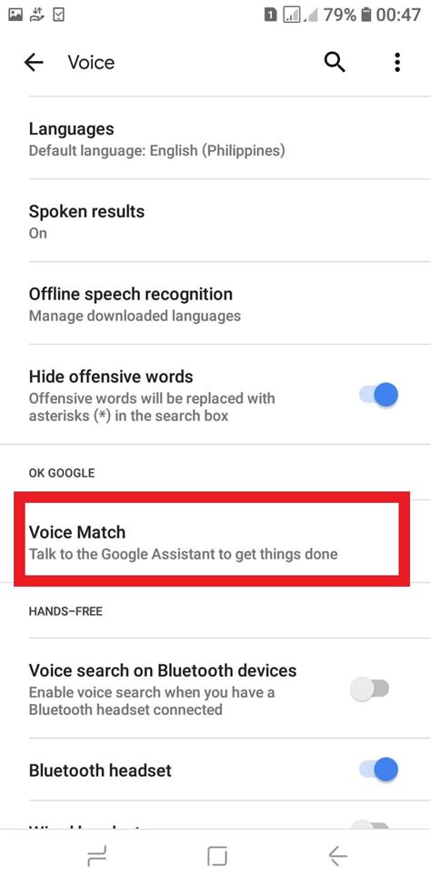 how to turn on voice commands on android auto