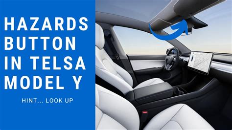 how to turn on your hazard lights in a tesla