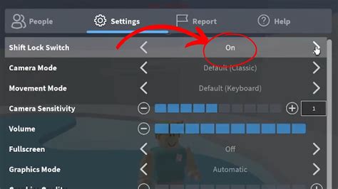 how to turn shift lock off roblox mobile