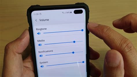 how to turn up volume on android auto samsung