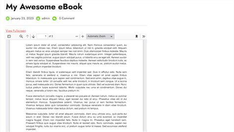 how to turn wordpress into pdf