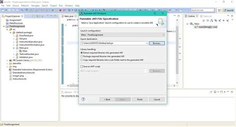 how to turn your java code into an executable file