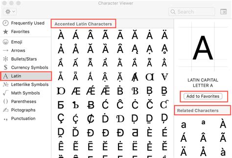 how to type accented letters on mac