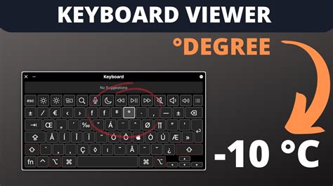 how to type degree symbol in macbook