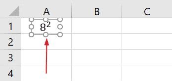 how to type exponents on mac excel