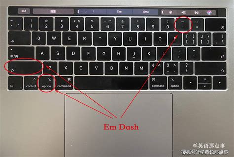how to type hyphen on macbook