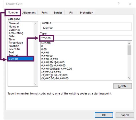 how to type improper fraction in excel
